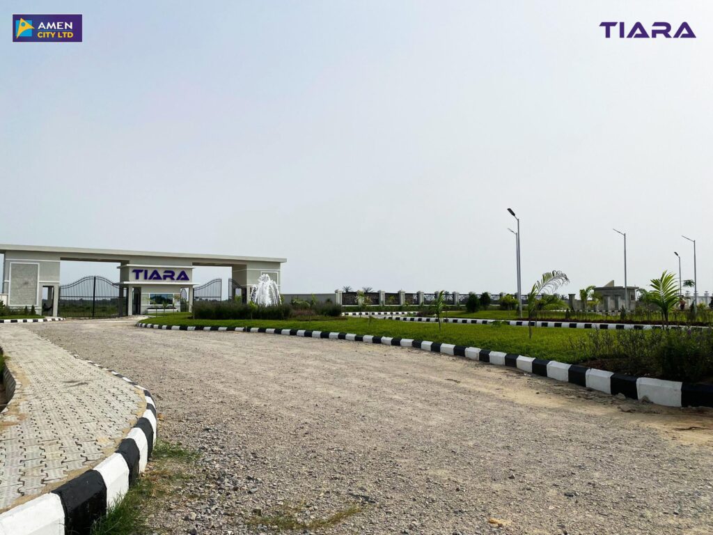 Tiara Estate Ibeju Lekki Site pictures