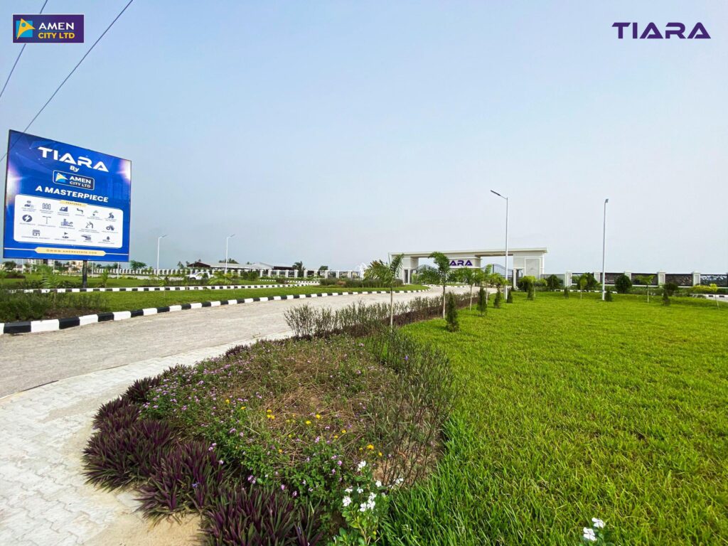 Tiara Estate Ibeju Lekki Site pictures