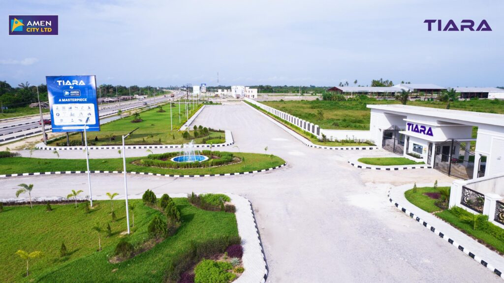 Tiara Estate Ibeju Lekki Site pictures