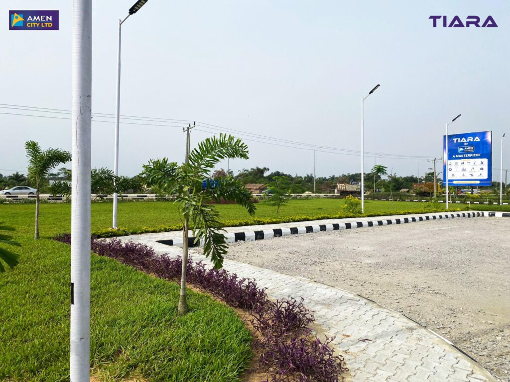 Tiara Estate Ibeju Lekki Site pictures